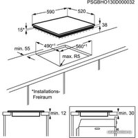 Варочная панель Electrolux EHF56547FK