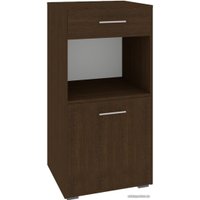 Тумба для обуви Кортекс-мебель Лара ТП2 км.02423 (венге темный)