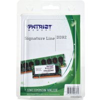 Оперативная память Patriot Signature 2x2GB KIT DDR2 PC2-6400 (PSD24G800K)