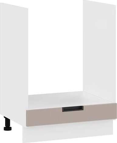 

Шкаф напольный Трия Гренада 1Н6Б (белый/холст латте)