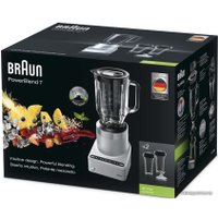Стационарный блендер Braun JB7192 (серебристый)