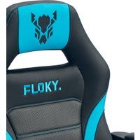 Игровое (геймерское) кресло FLOKY Vibe Aqua-Black