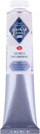 

Темперные краски Мастер Класс Белила титановые ПВА 1604101 (46 мл)
