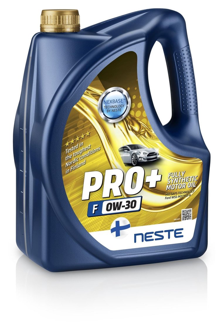 

Моторное масло Neste PRO+ F 0W-30 4л