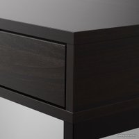 Стол Ikea Алекс 204.834.41 (черно-коричневый)