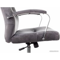 Офисное кресло Бюрократ T-9928SL Fabric (серый Italia 26/крестовина металл хром) в Барановичах