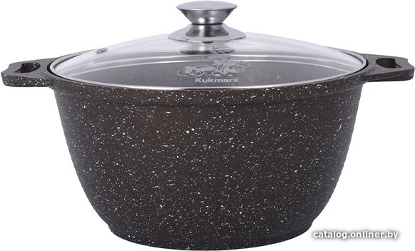 Кастрюля Kukmara кмк22а (кофейный мрамор)