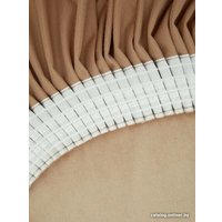 Комплект штор AMI Бархат 1.5x2.7 (2шт, бежевый)