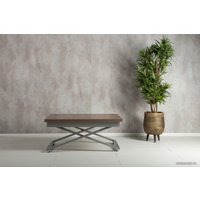 Стол-трансформер Levmar Accord D69/S59 (дуб шамони темный/хром)