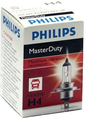 

Галогенная лампа Philips H4 MasterDuty 1шт [13342MDC1]
