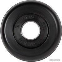 Диск MB Barbell Стандарт 31 мм (1x1 кг, черный)