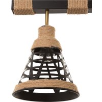 Подвесная люстра BayerLux Фонарь 10777191 (черный)