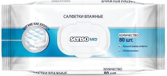 

Влажные салфетки Senso Med 4810703165687 (80 шт)