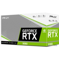 Видеокарта PNY GeForce RTX 3060 Uprising Dual Fan 12GB GDDR6 VCG306012DFMPB