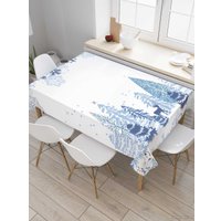 Скатерть JoyArty Снежное рождество tc_37029_120x145