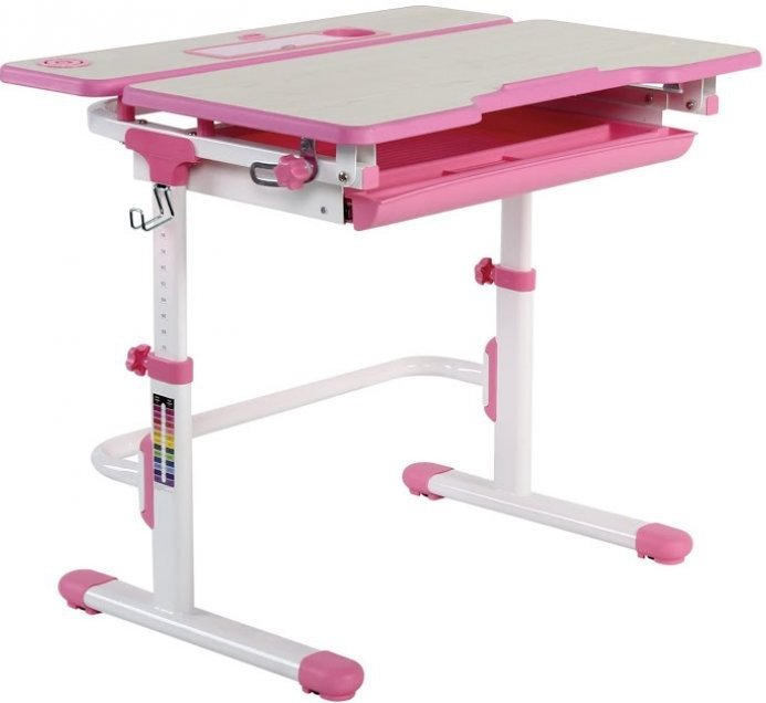 

Парта Fun Desk Lavoro L (розовый)