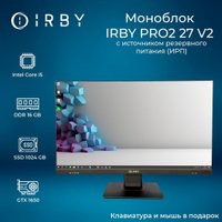 Моноблок IRBY Pro2 27 v2-B-i5124-16-0-1-N-H610-230