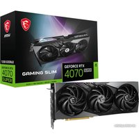 Видеокарта MSI GeForce RTX 4070 Super 12G Gaming Slim