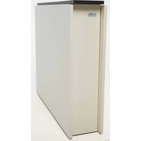 Стол-книга Stoloff Мечта 1600x850 (антрацит/белый, опоры вкручиваемые, углы прямые без роликов и ручек)