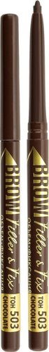 Карандаш для бровей Lux Visage Brow Filler & Fix (тон 503)