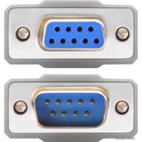 Удлинитель Greenconnect Russia GCR-DB9CM2F-1.8m RS-232 - RS-232 (1.8 м, белый)