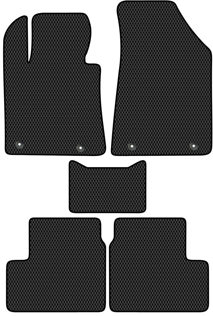 

Комплект ковриков для авто Alicosta Geely GS (suv) 2016 - Н.В. (черный, ромб)