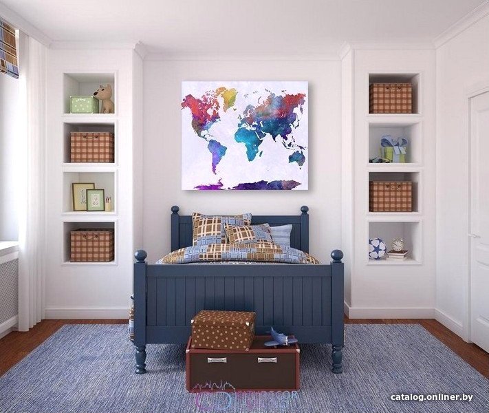 Модульная картина Citydecor Карты 2.11 60x70 см