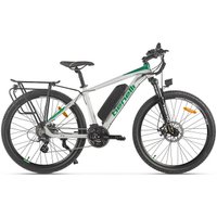 Электровелосипед Benelli E-MTB Alpan 27.5 (белый/зеленый)