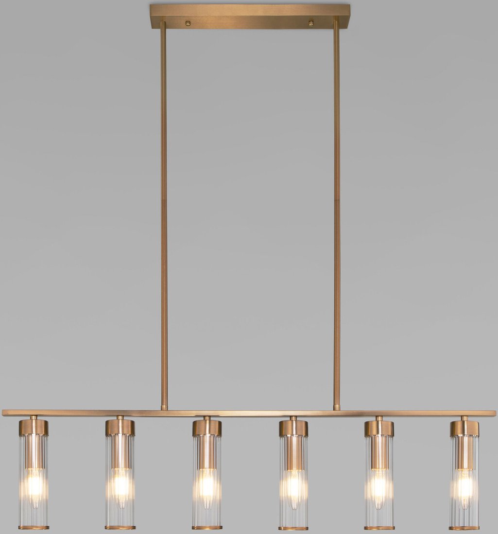 

Подвесная люстра Евросвет 60166 (латунь)