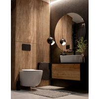 Унитаз подвесной AQUAme AQM2002PRO 50x37, смыв торнадо