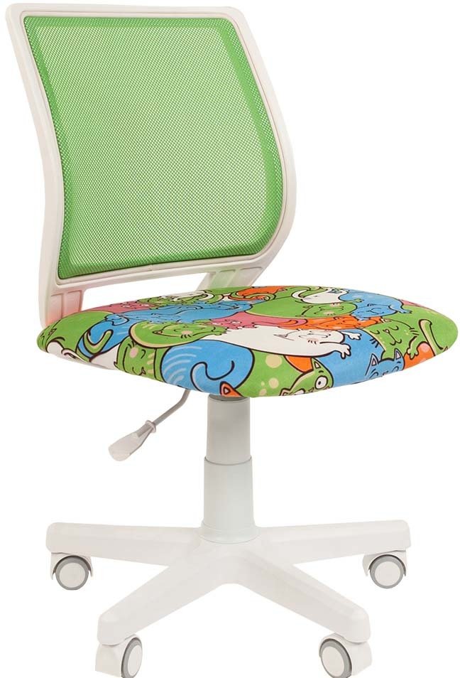 

Компьютерное кресло CHAIRMAN Kids 112 (котики/TW-A 31 белый)