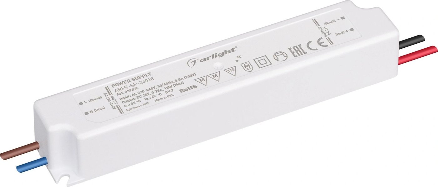 

Блок питания Arlight ARPV-SP-24018 039675