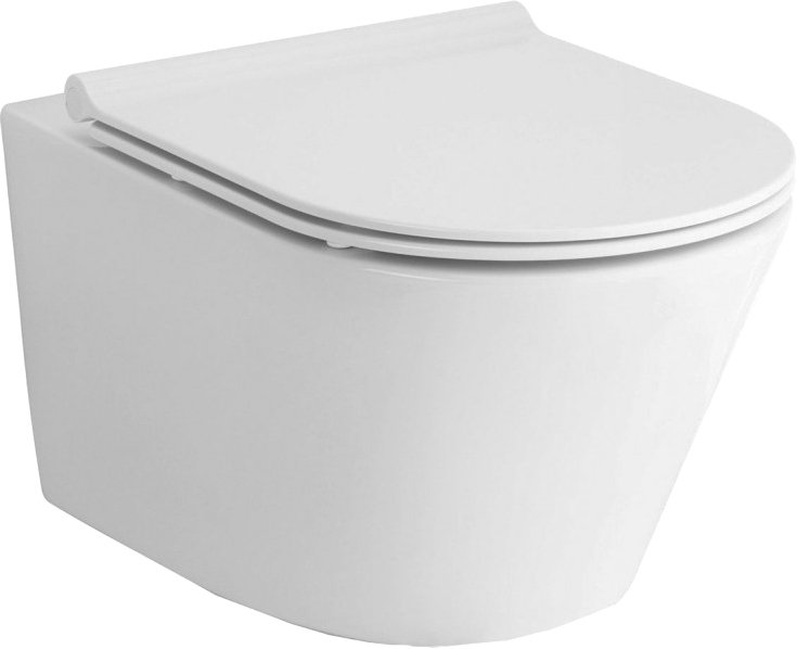 

Унитаз подвесной Lucco Avva Rim Art 100314-101 с пневмокрышкой дюропласт