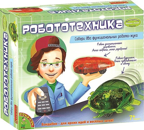 

Набор для опытов Bondibon Науки с Буки Робототехника ВВ0992