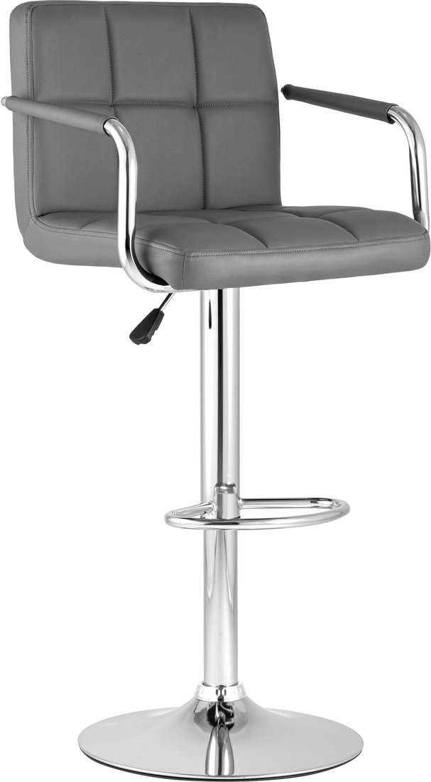 

Стул с подлокотниками Stool Group Малави барный (серый)