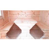 Русская баня Дом и Баня Александр (2.3x6 м)