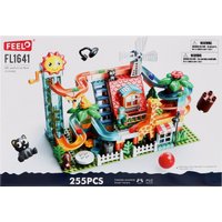 Конструктор Feelo Шарики. Зоо-горка FL1141 9893169 (255эл)