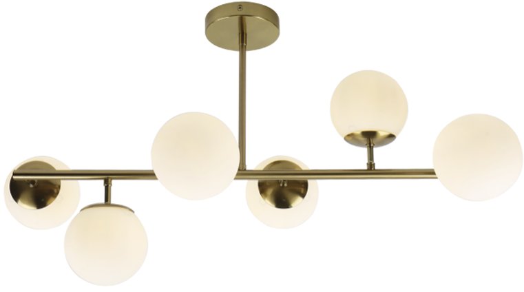 

Люстра средней высоты In Home Aurora Luna-6G9-LT 6xG9 4690612062754