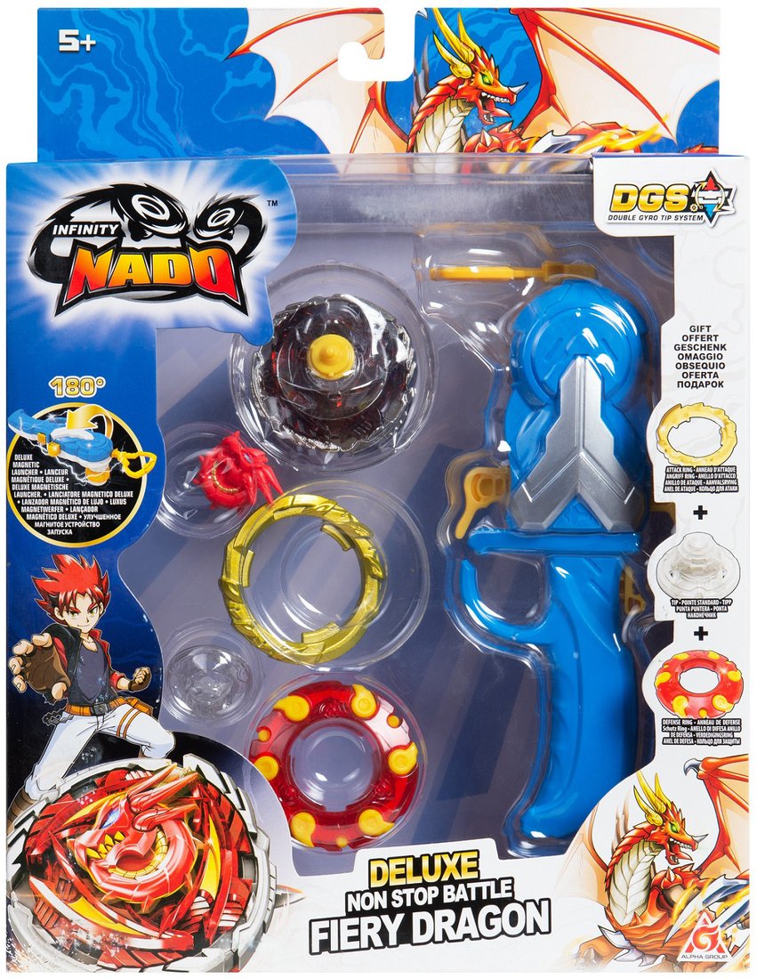 

Волчок Infinity Nado Адвансд Fiery Dragon 37704