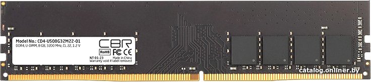 Оперативная память CBR 8ГБ DDR4 3200 МГц CD4-US08G32M22-01
