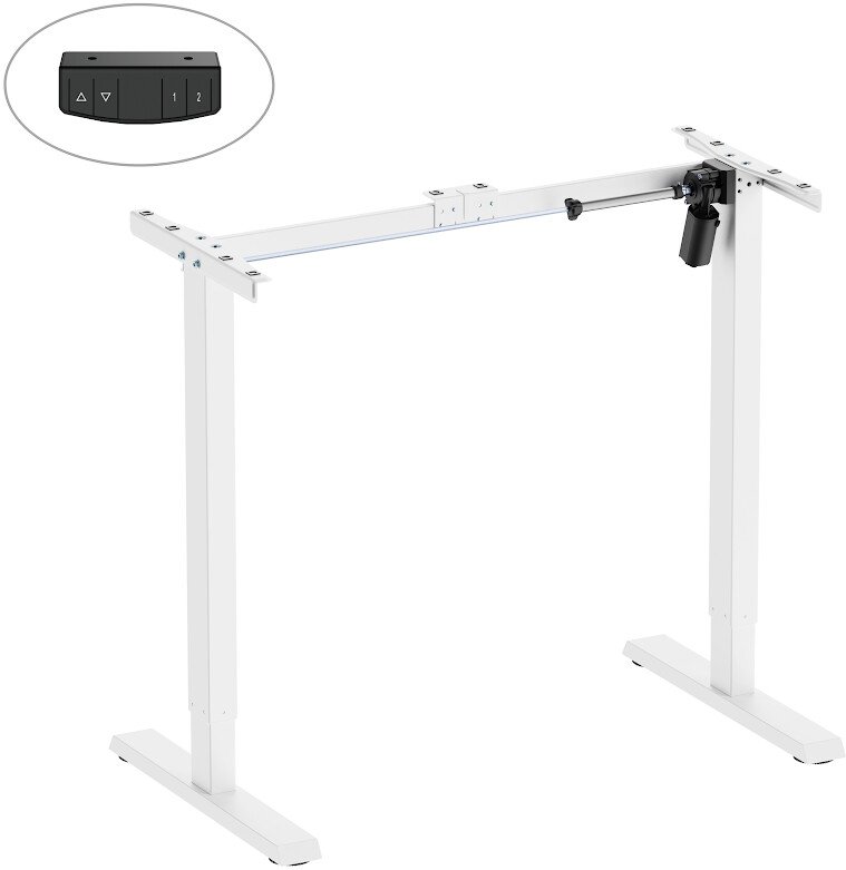 Подстолье для работы стоя ErgoSmart Electric Desk Light (белый)