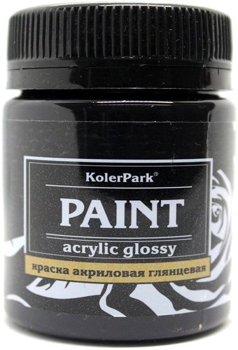 KolerPark Акриловая глянцевая (черный, 50 мл)