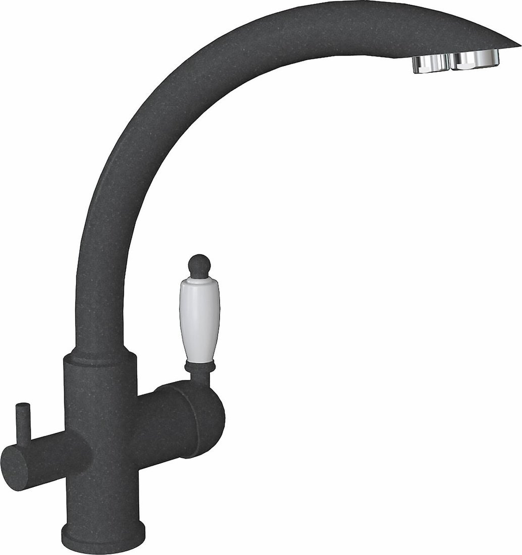 

Смеситель Florentina Шале (черный)