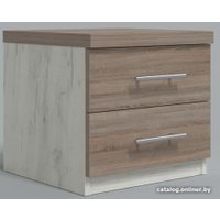 Тумба Миркомодоф Твин 11 (дуб крафт белый/дуб винтаж оксид)