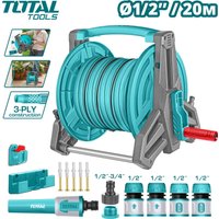 Катушка со шлангом Total THHR20124