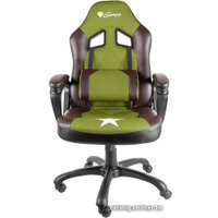 Игровое (геймерское) кресло Genesis Nitro 330 Military Limited Edition (зеленый/коричневый)