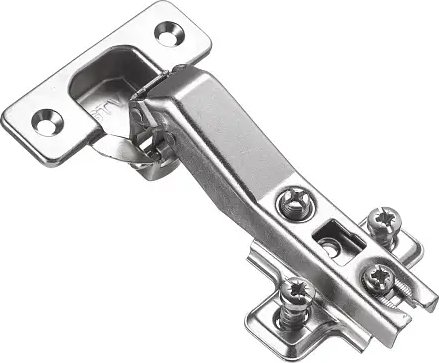 

Мебельная петля GTV накладная GTV +45 градусов без пружины с ответной планкой H-2 45 мм с еврошурупом