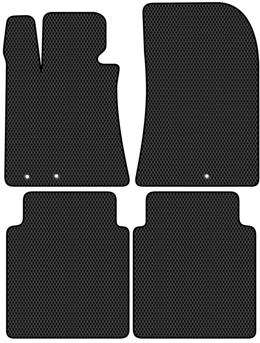 

Комплект ковриков для авто Alicosta Hyundai Eguus (седан) 2010 - 2017 (черный, ромб)