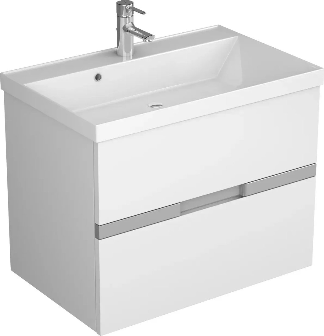 

Veneciana Тумба с умывальником Allia 70 с 2-мя ящиками + Florentina Астория 700 (антрацит)