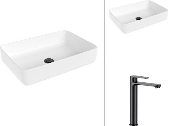 

Умывальник Lauter 21487-50 + Moon 21СК8691BS